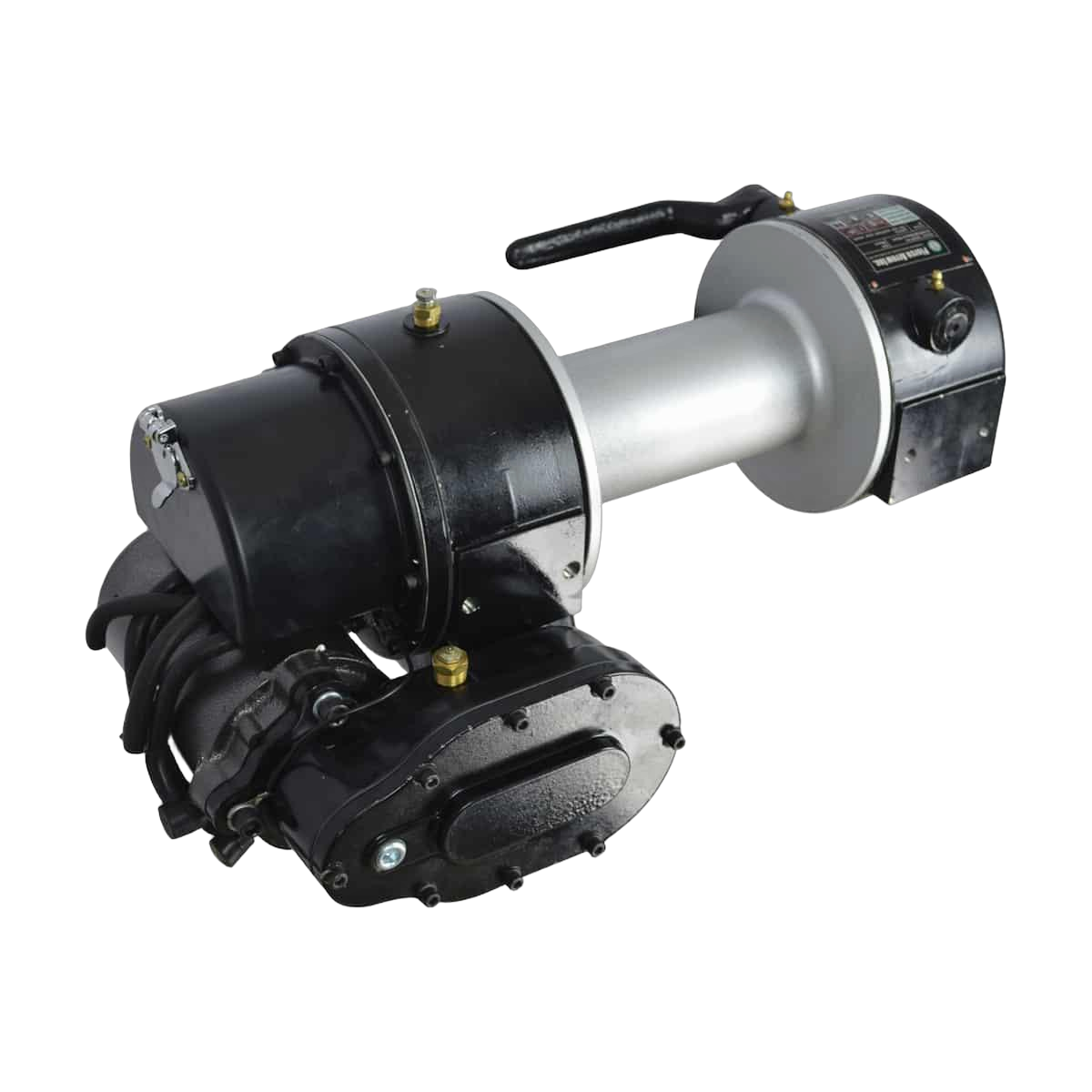 Pierce Arrow 12,500 lb 12V worm gear winch, 11 in drum