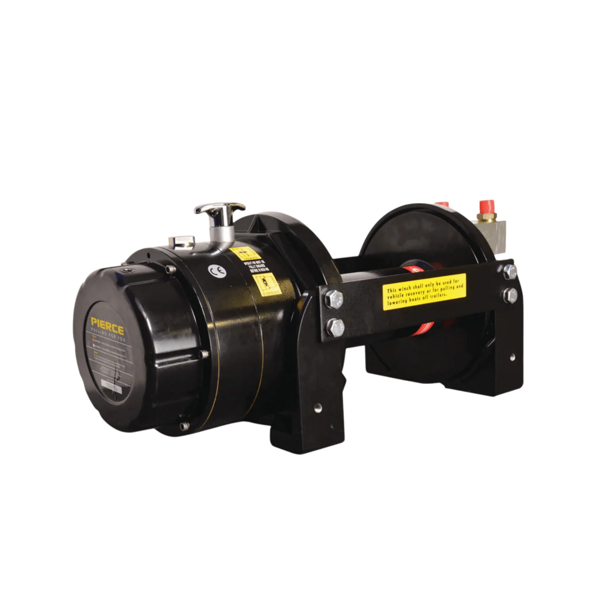 Pierce Arrow 15,000 lb hydraulic recovery winch