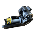Pierce Arrow 7,500 lb 110V worm gear winch, 8 in drum