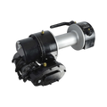 Pierce Arrow 9,000 lb 12V worm gear winch, 8 in drum