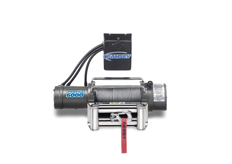 Ramsey Patriot Profile 6000 electric planetary winch