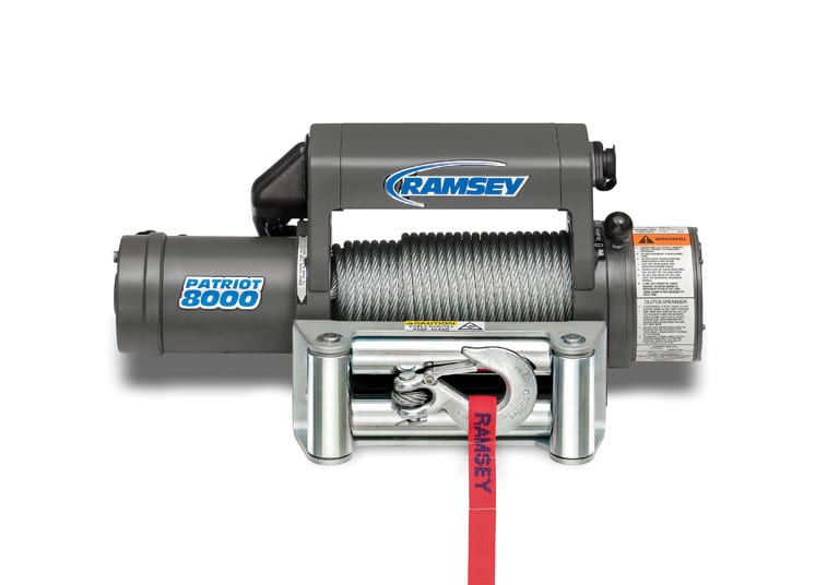 Ramsey Patriot 8000 electric planetary winch