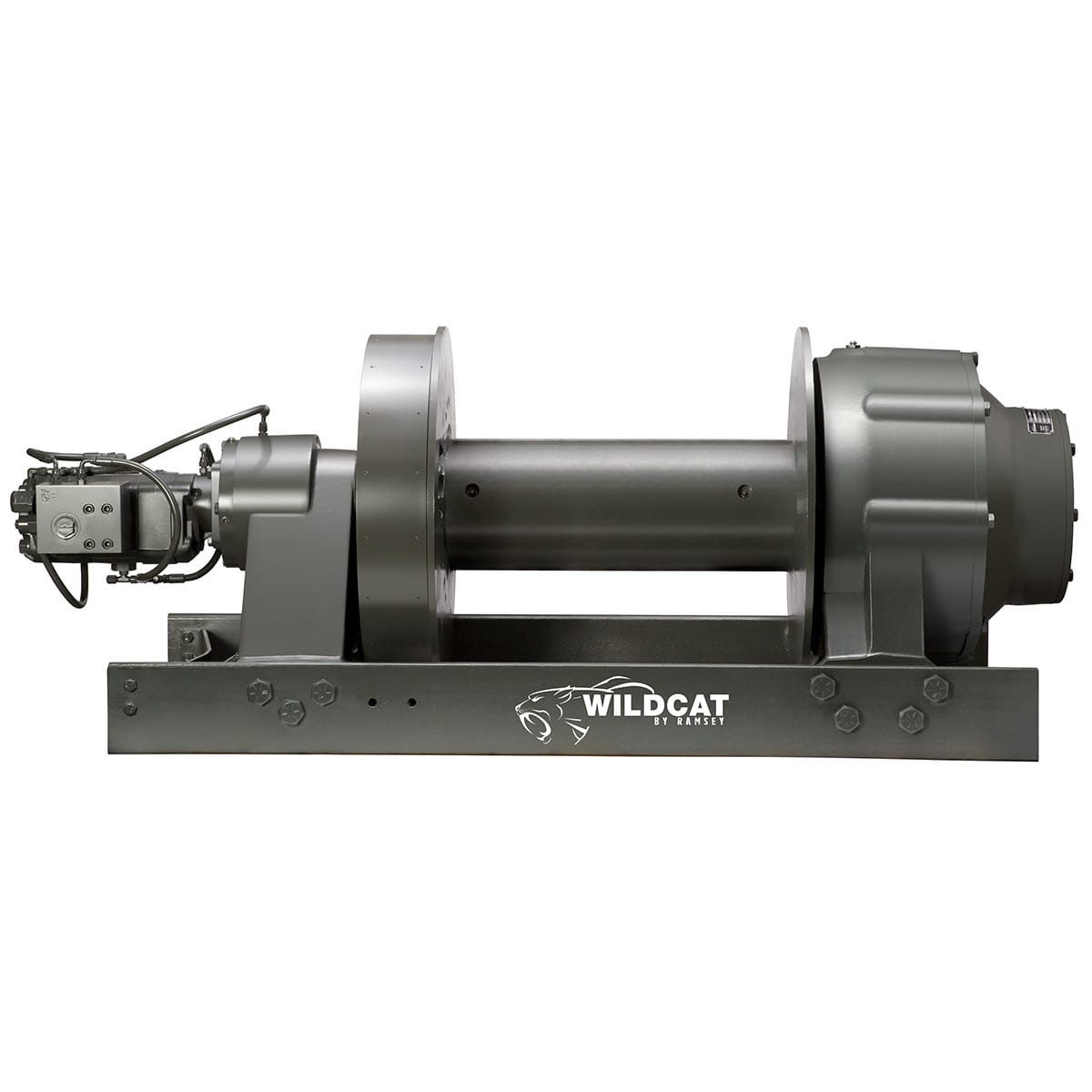 Ramsey Wildcat WC 105R hydraulic oilfield winch