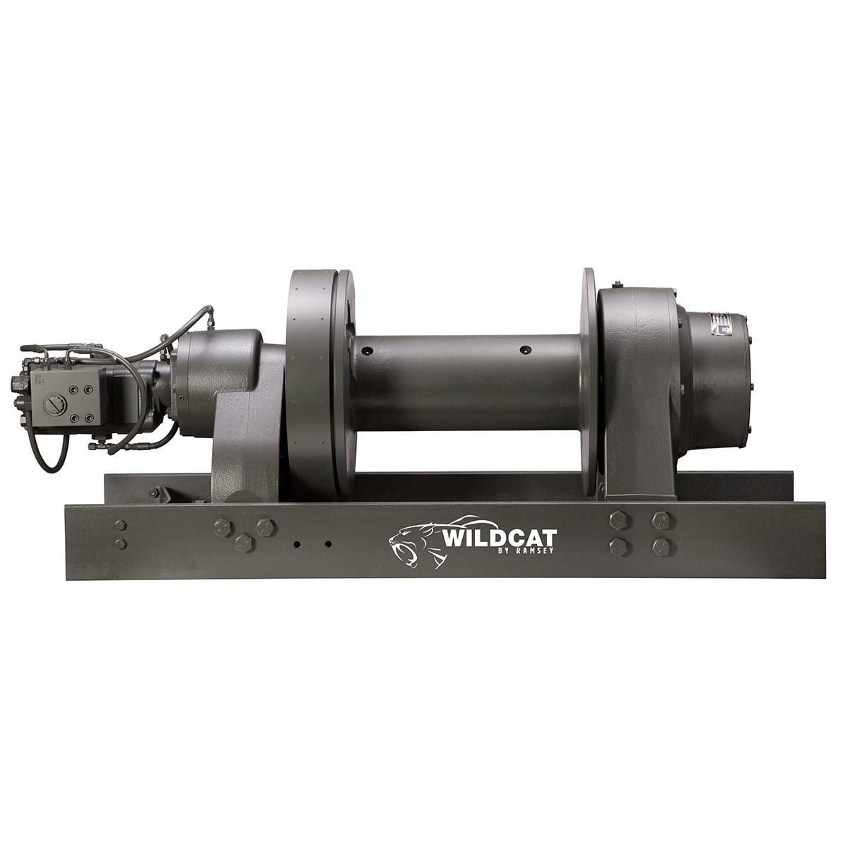Ramsey Wildcat WC 85R hydraulic oilfield winch
