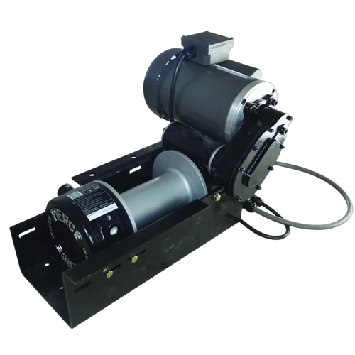 Pierce Arrow 11,000 lb 110V worm gear winch, 11 in drum